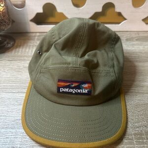 Patagonia Boardshorts Label Tradesmith Cap Olive Green One Size